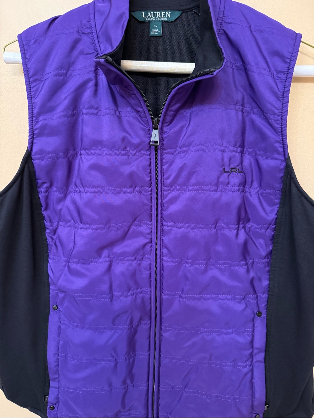 Ralph Lauren Purple Jacket with Black Trim - Picture 2 of 9